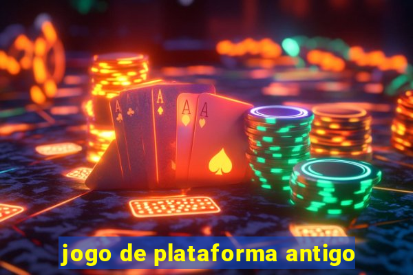 jogo de plataforma antigo